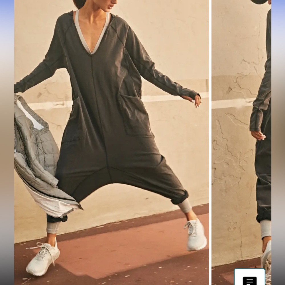 FP Movement Hot Shot Long Sleeve Hooded Onesie